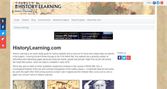 Desktop Screenshot of historylearning.com